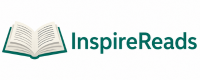 Brand Logo written inspirereads with book icon